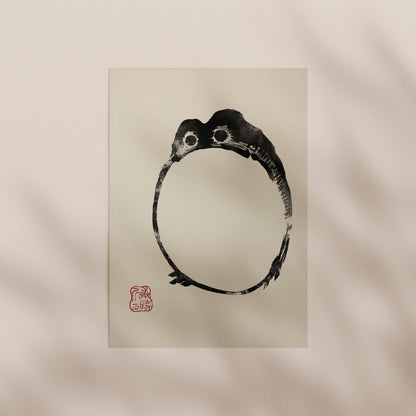 Matsumoto Hoji - Japanese Frog 2 | Art Prints | Pathos Studio