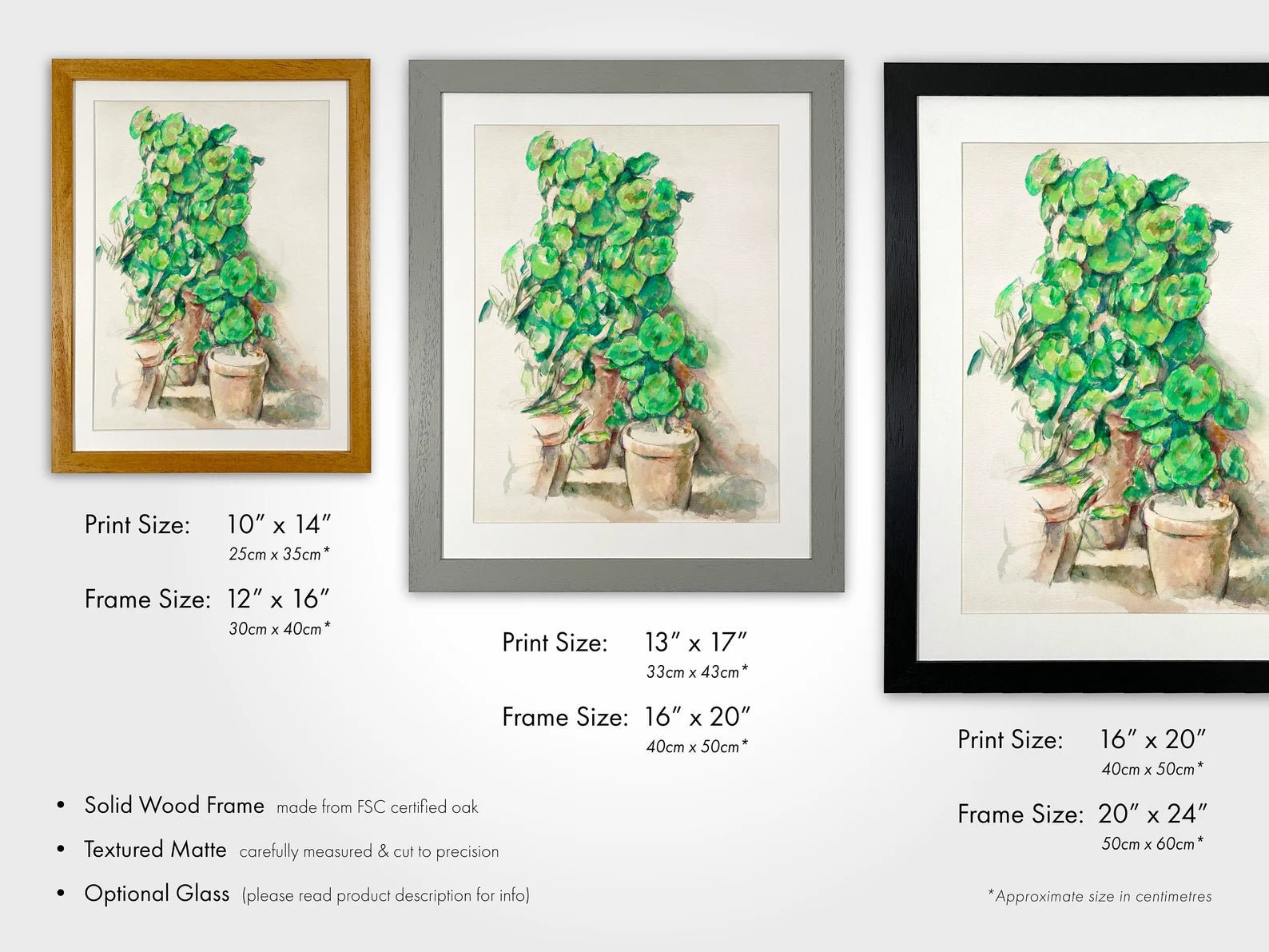 PAUL CÉZANNE - Geraniums - Pathos Studio - Art Prints