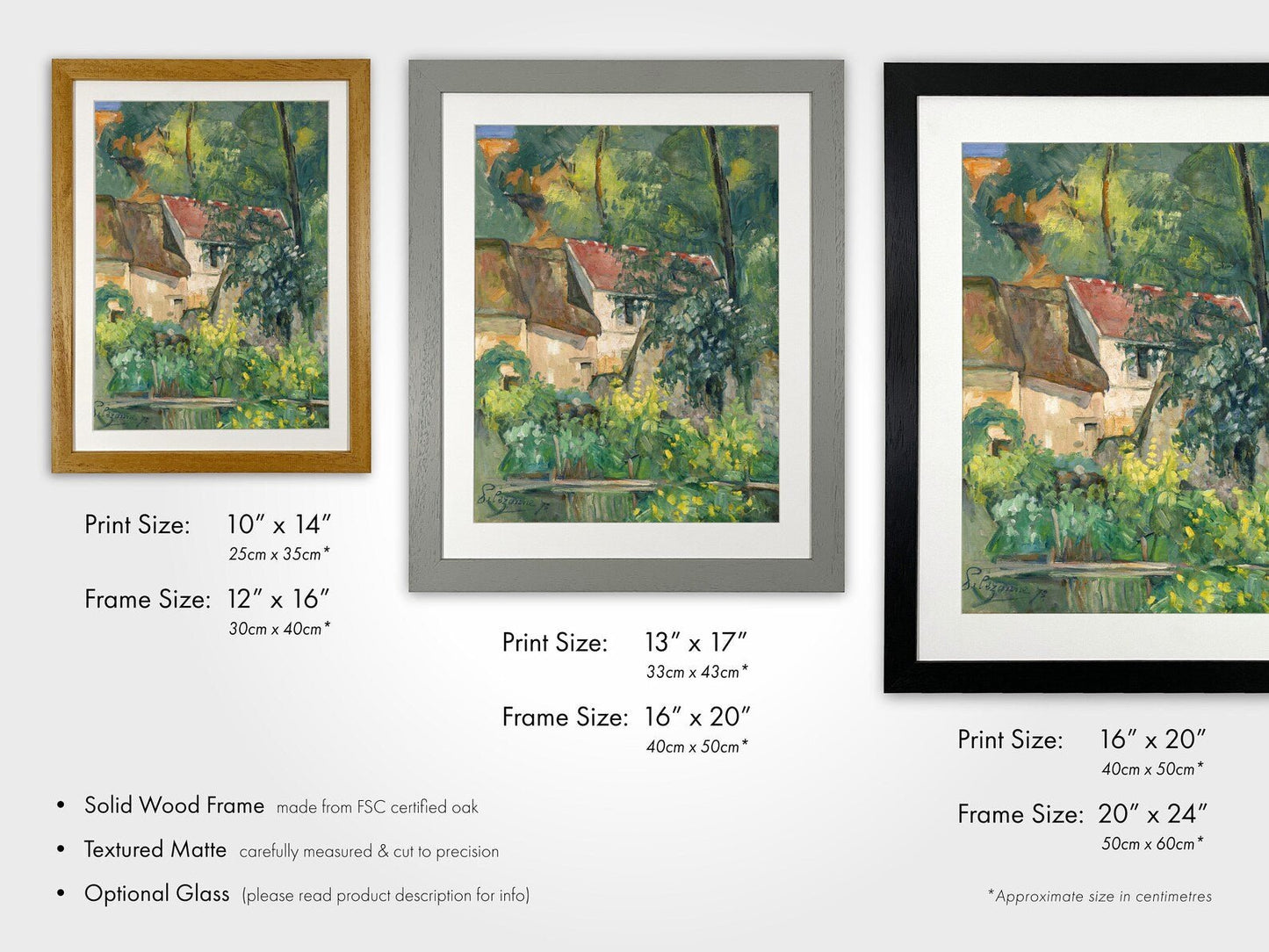 PAUL CÉZANNE - House of Père Lacroix - Pathos Studio - Art Prints