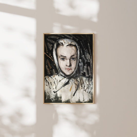 PAUL CÉZANNE - Marie Cézanne's Sister - Pathos Studio - Art Prints