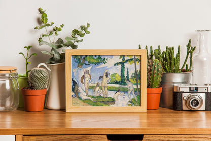 PAUL CÉZANNE - Six Bathers (Giclée Art Print) - Pathos Studio - Marketplace Listings