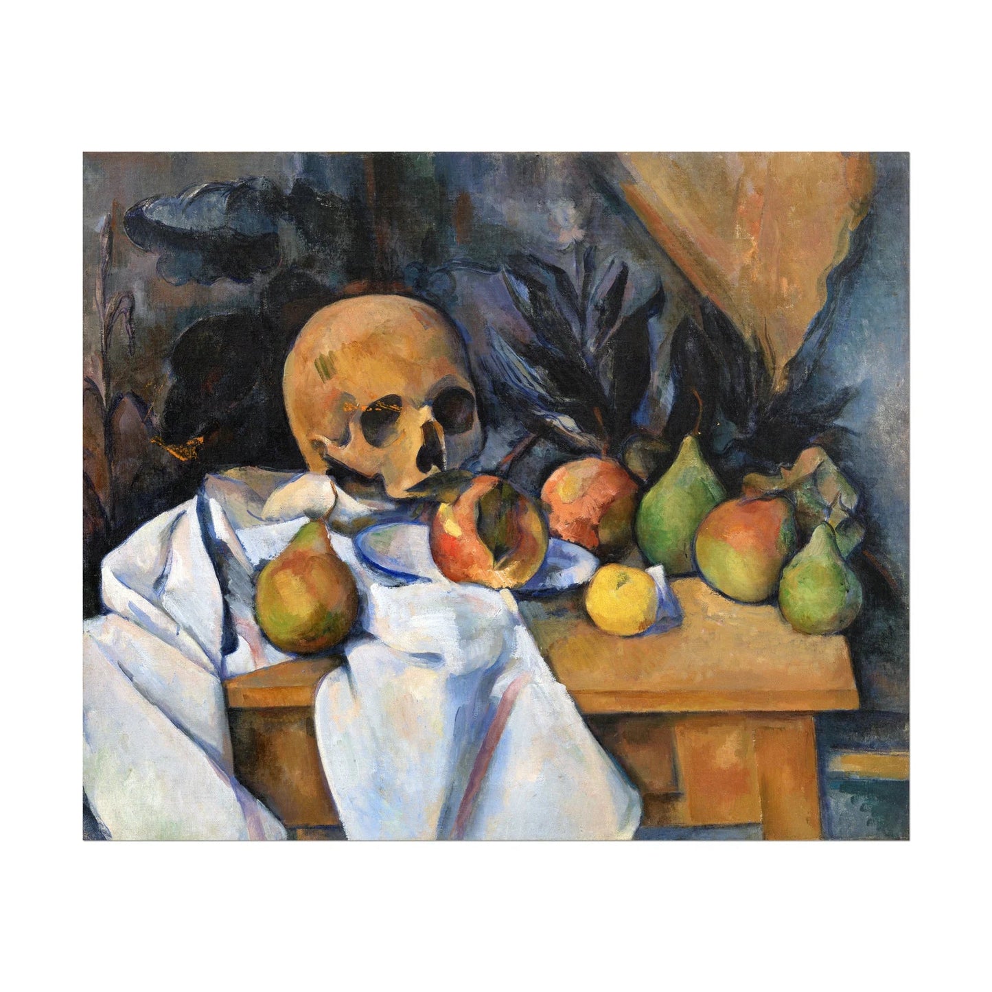 PAUL CÉZANNE - Still Life with Skull - Pathos Studio - Art Prints