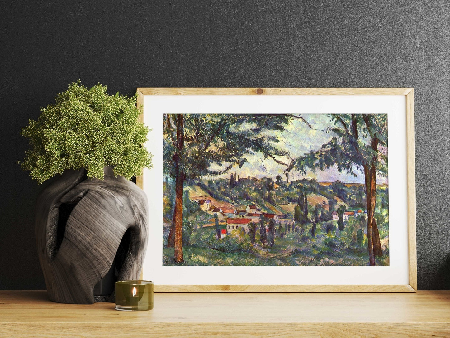 PAUL CÉZANNE - The Hameau des Pâtis (Giclée Art Print) - Pathos Studio - Marketplace Listings