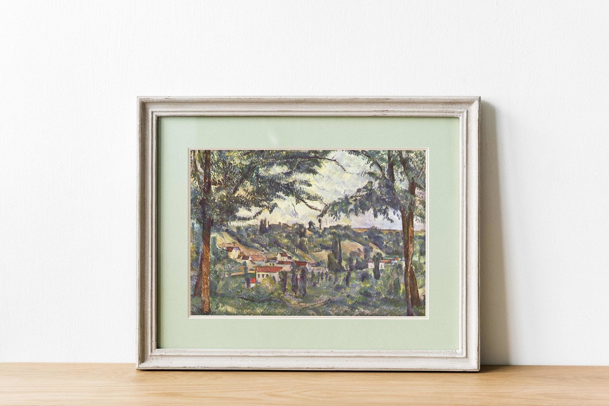 PAUL CÉZANNE - The Hameau des Pâtis (Giclée Art Print) - Pathos Studio - Marketplace Listings