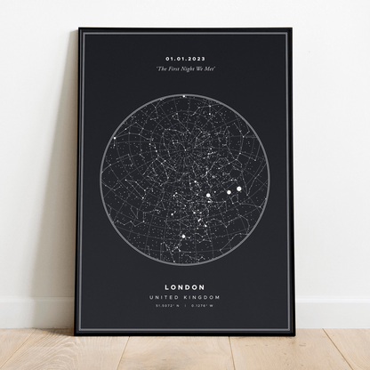 Personalised Star Map - Pathos Studio - Art Prints