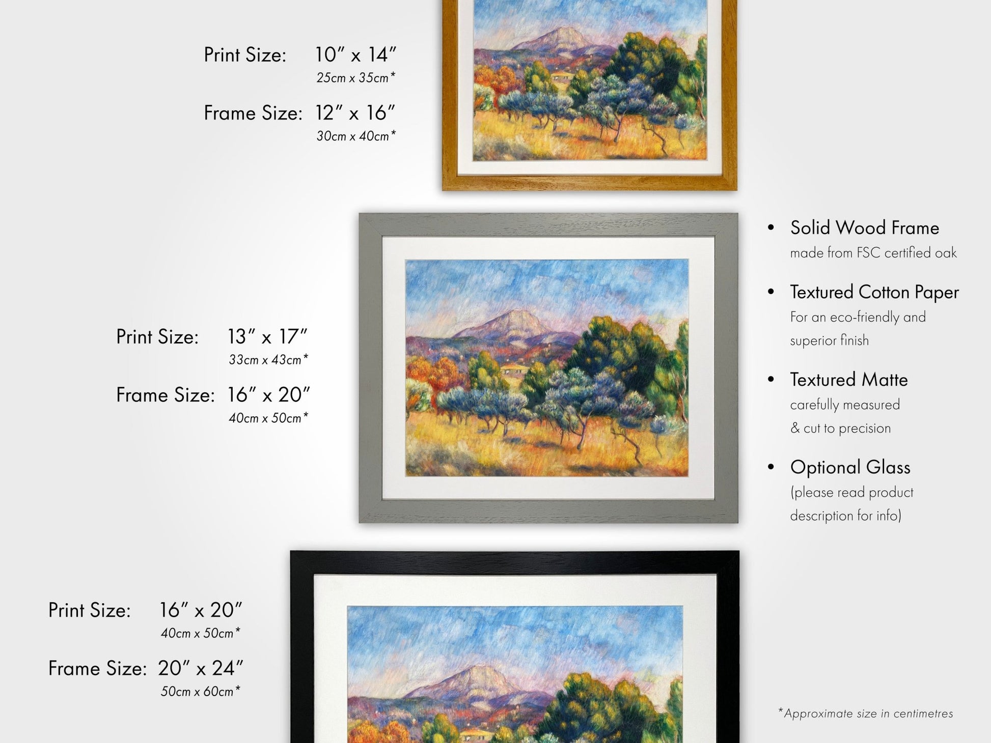 Pierre - Auguste Renoir - Montagne Sainte - Victoire | Art Prints | Pathos Studio