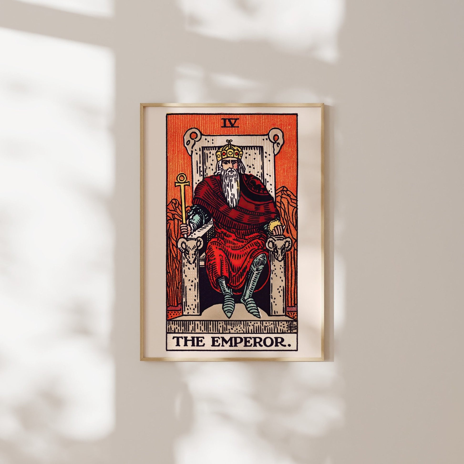 Set of 3 Tarot Card Prints: The Emperor, The Lovers & The Empress - Pathos Studio - Art Print Sets