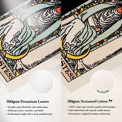 Tarot Art - II The High Priestess | Art Prints | Pathos Studio