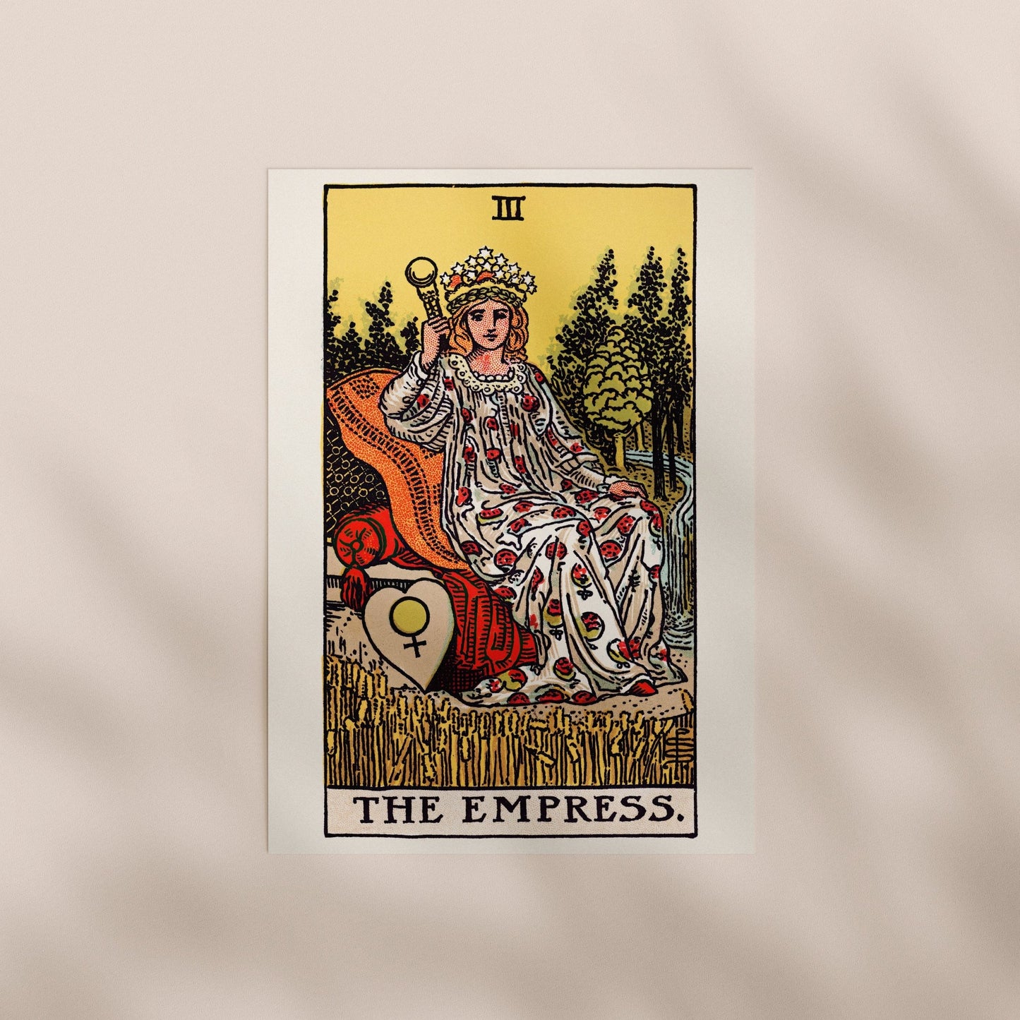 Tarot Art - III The Empress | Art Prints | Pathos Studio