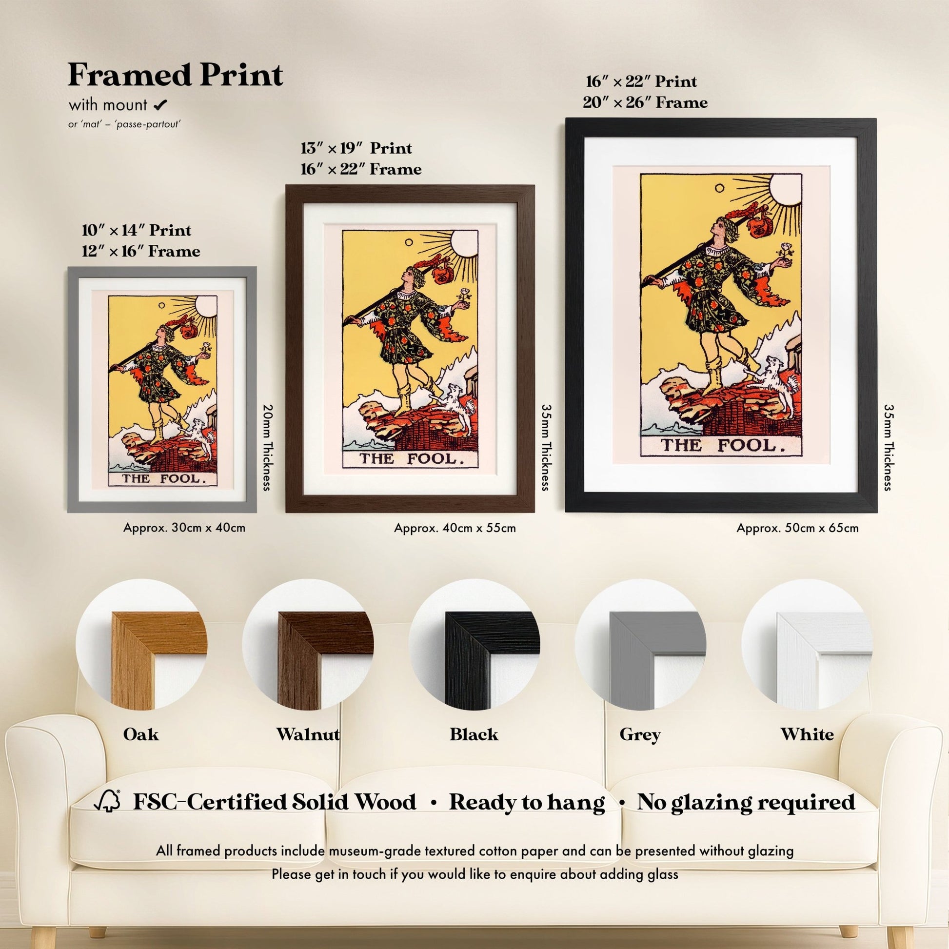 Tarot Art - O The Fool | Art Prints | Pathos Studio