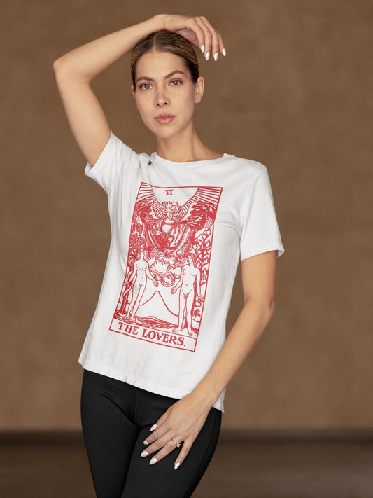 Tarot Art - The Lovers T-Shirt | T-Shirts | Pathos Studio