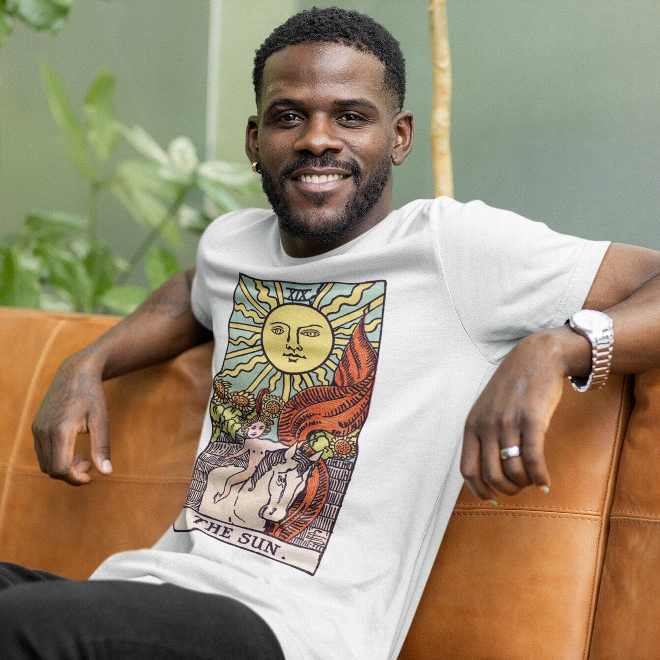 Tarot Art - The Sun T-Shirt | T-Shirts | Pathos Studio