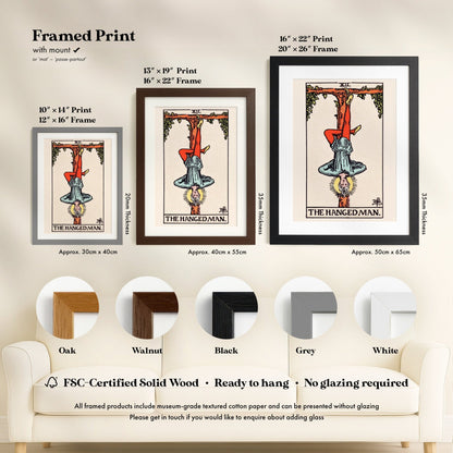 Tarot Art - XII The Hanged Man | Art Prints | Pathos Studio