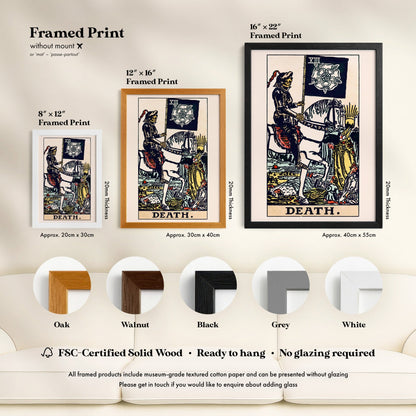 Tarot Art - XIII Death | Art Prints | Pathos Studio