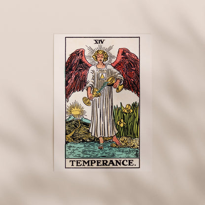 Tarot Art - XIV Temperance | Art Prints | Pathos Studio