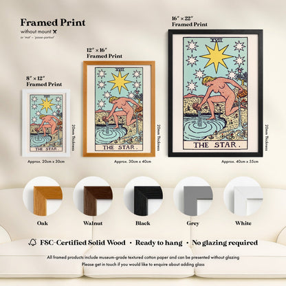 Tarot Art - XVII The Star | Art Prints | Pathos Studio