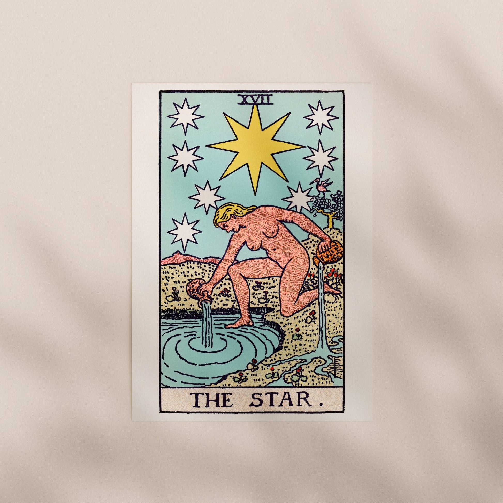 Tarot Art - XVII The Star | Art Prints | Pathos Studio