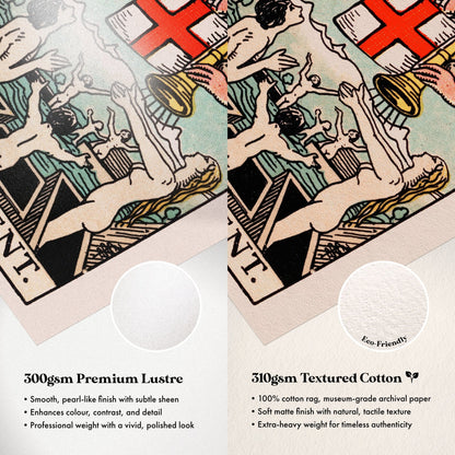 Tarot Art - XX Judgement | Art Prints | Pathos Studio