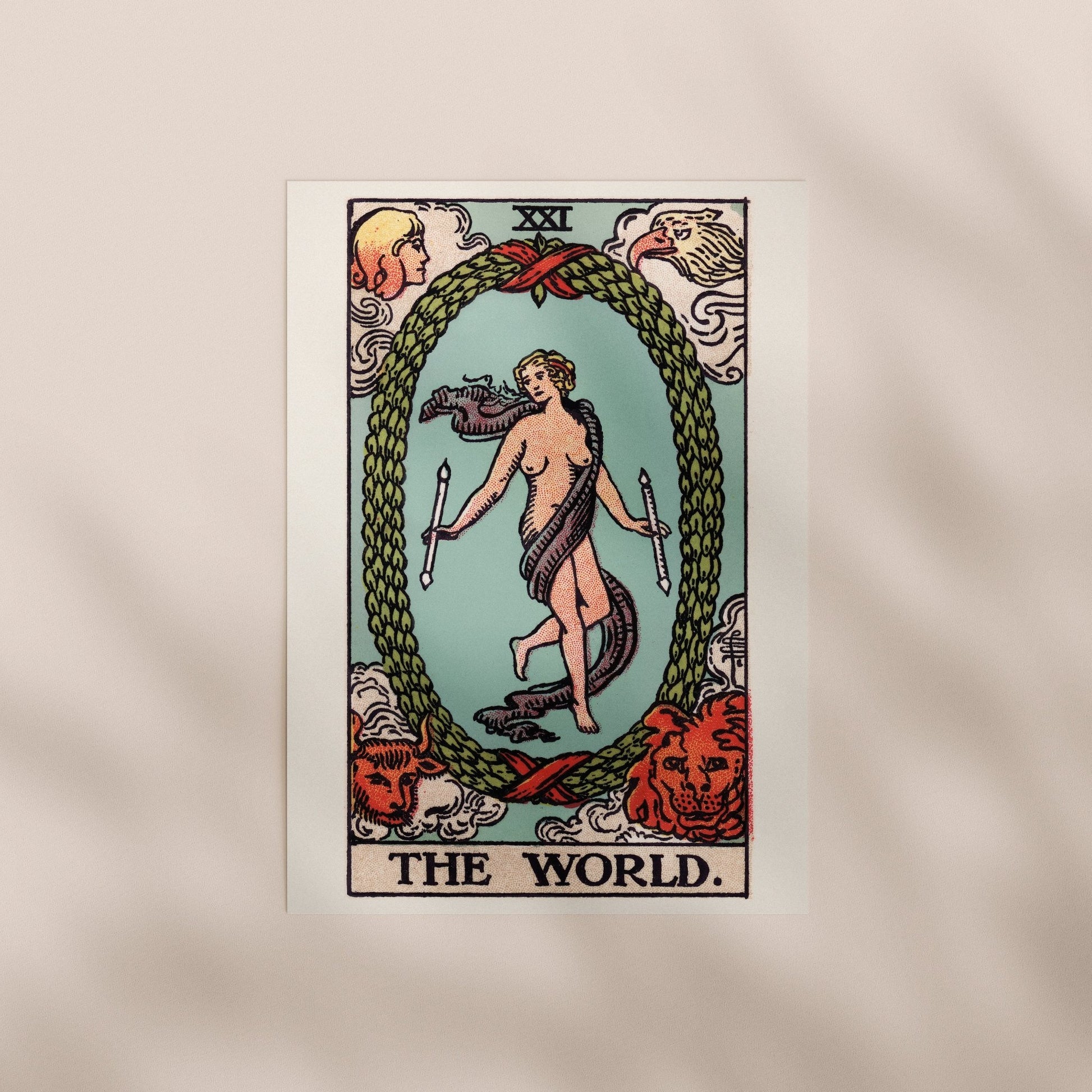 Tarot Art - XXI The World | Art Prints | Pathos Studio