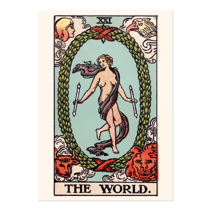 Tarot Art - XXI The World | Art Prints | Pathos Studio