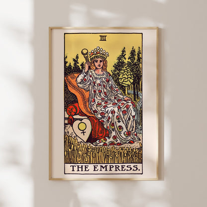 Tarot Card Print: III The Empress (Giclée Art Print) - Pathos Studio - Marketplace Listings