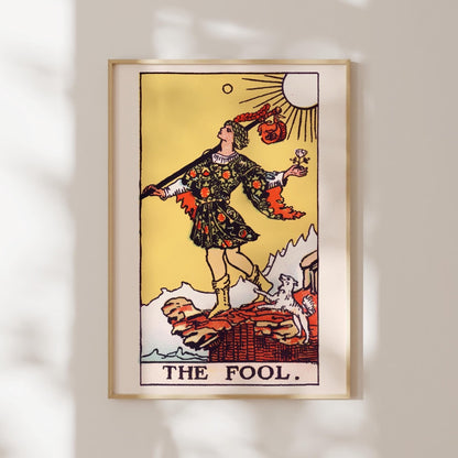 Tarot Card Print: O The Fool (Giclée Art Print) - Pathos Studio - Marketplace Listings