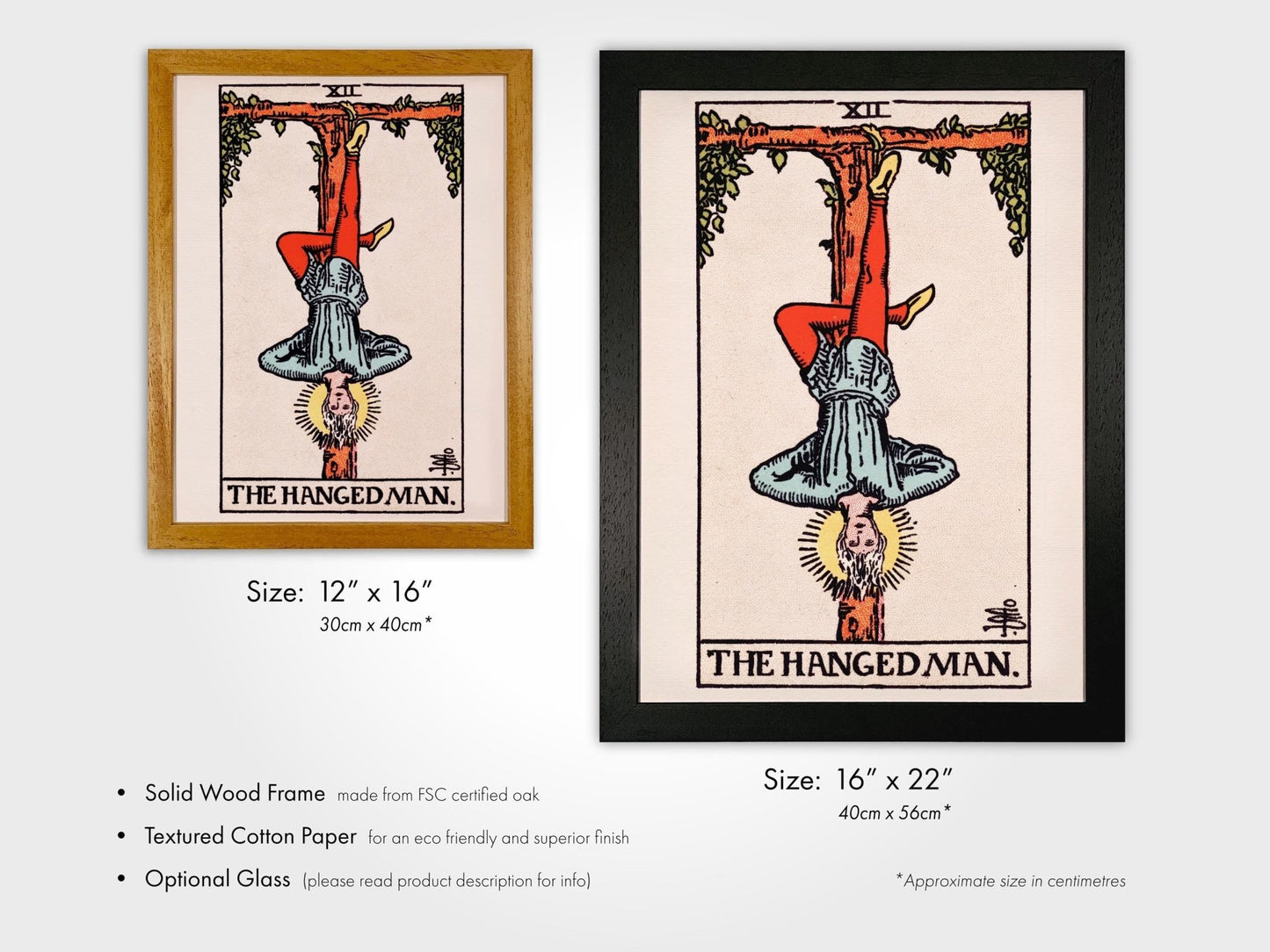 Tarot Card Print: XII The Hanged Man - Pathos Studio - Art Prints