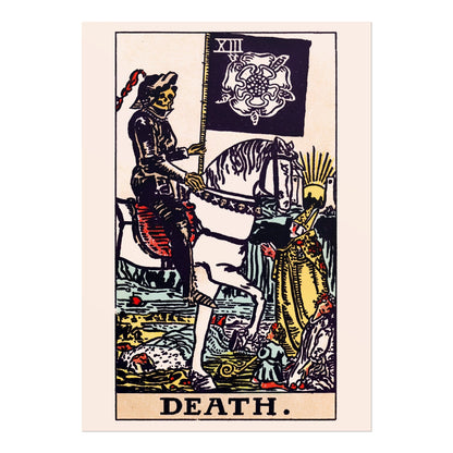 Tarot Card Print: XIII Death (Giclée Art Print) - Pathos Studio - Marketplace Listings