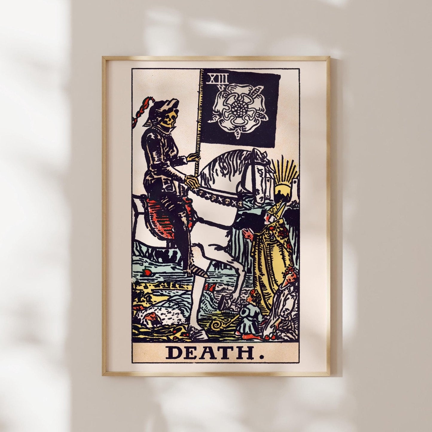 Tarot Card Print: XIII Death (Giclée Art Print) - Pathos Studio - Marketplace Listings