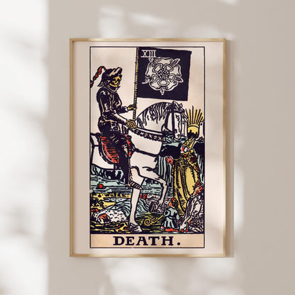 Tarot Card Print: XIII Death (Giclée Art Print) - Pathos Studio - Marketplace Listings