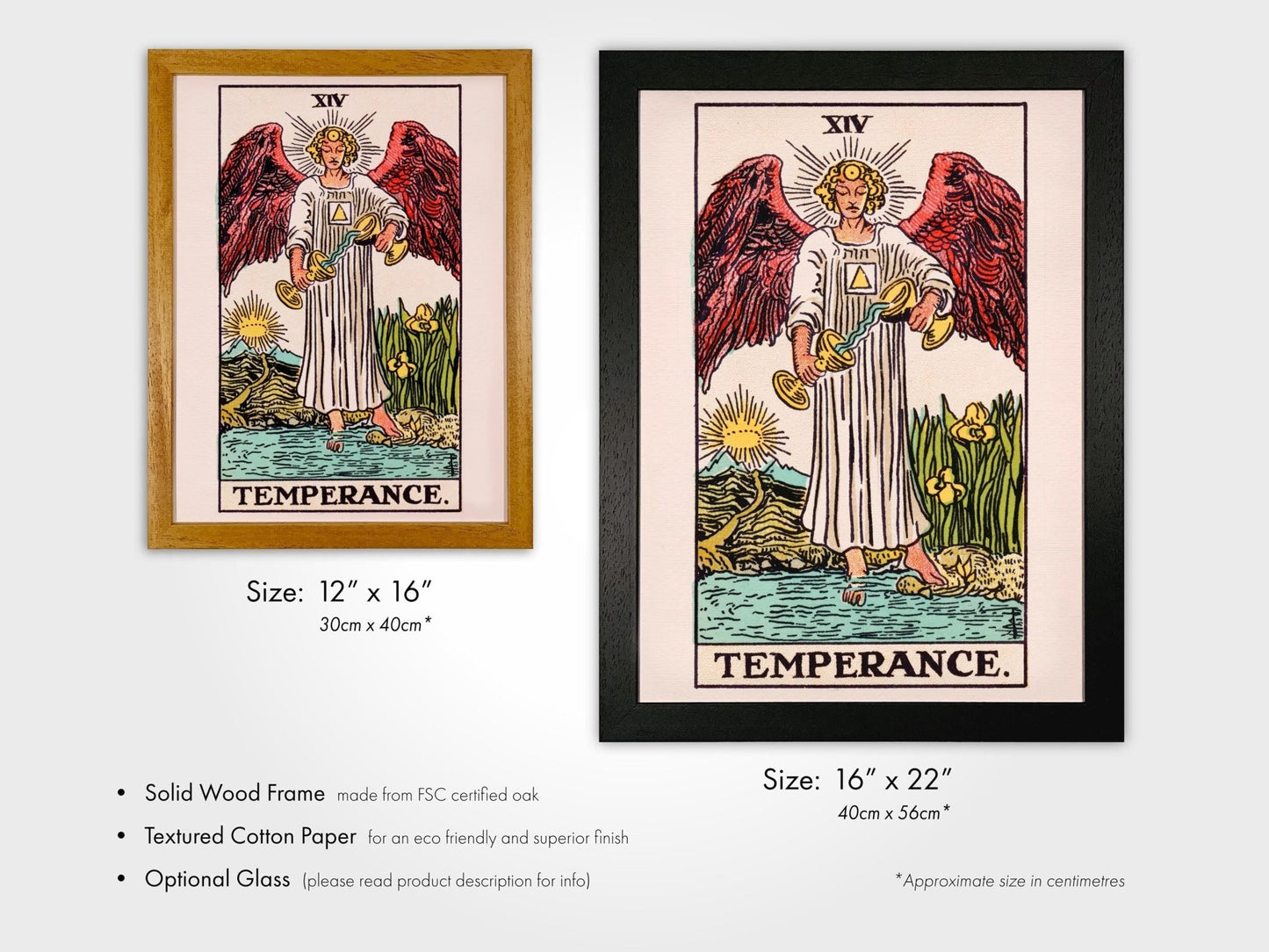 Tarot Card Print: XIV Temperance - Pathos Studio - Art Prints