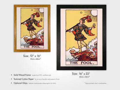 Tarot Print: O The Fool - Pathos Studio - Art Prints