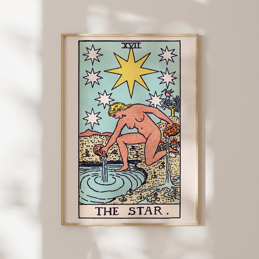 Tarot Print: XVII The Star - Pathos Studio - Art Prints