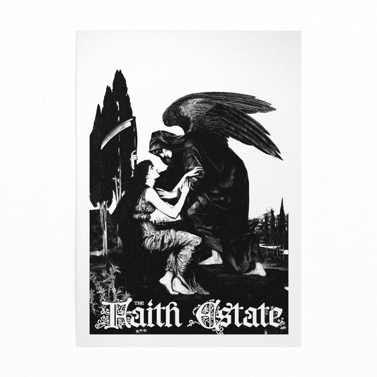 The Faith Estate - Angel of Death Poster | Art Prints | Pathos Studio