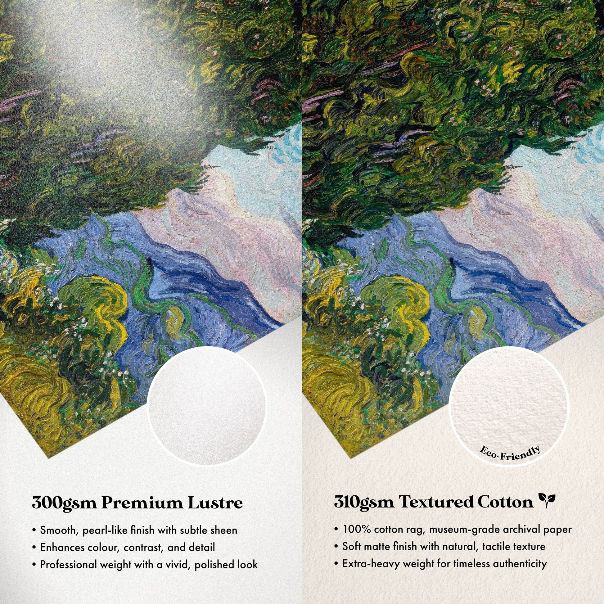 Vincent Van Gogh - Cypresses | Art Prints | Pathos Studio