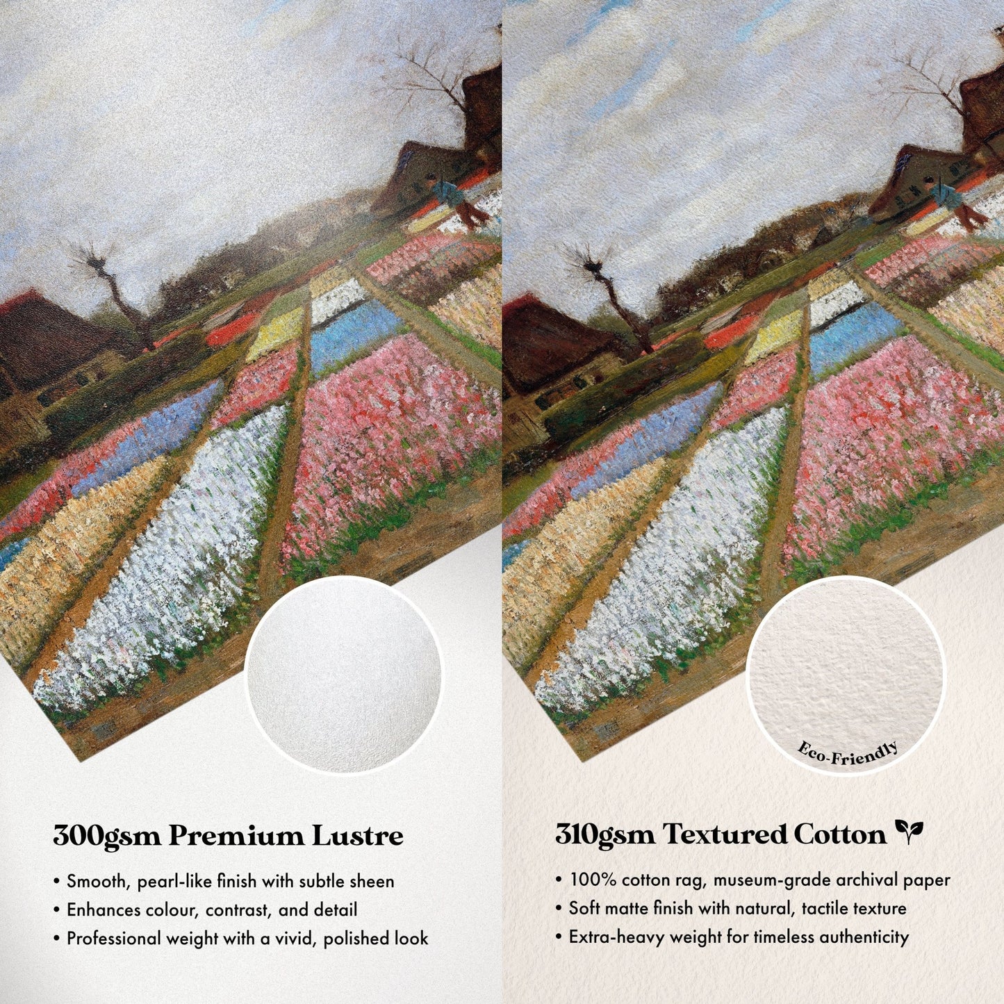 Vincent Van Gogh - Flower Beds In Holland | Art Prints | Pathos Studio