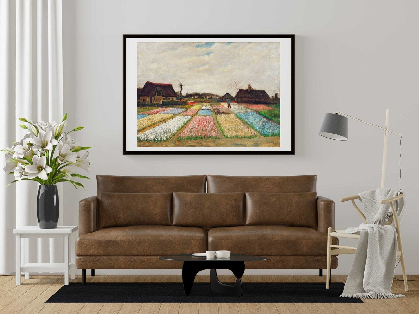 VINCENT VAN GOGH - Flower Beds In Holland (Giclée Art Print) - Pathos Studio - Marketplace Listings