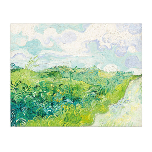 VINCENT VAN GOGH - Green Wheat Fields, Auvers (Giclée Art Print) - Pathos Studio - Marketplace Listings