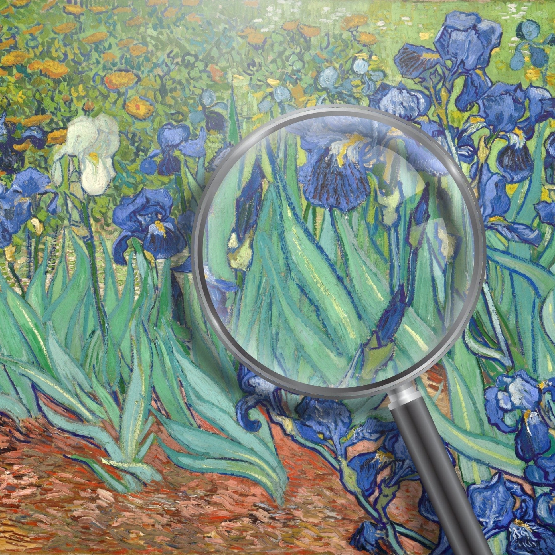 VINCENT VAN GOGH - Irises (Giclée Art Print) - Pathos Studio - Marketplace Listings