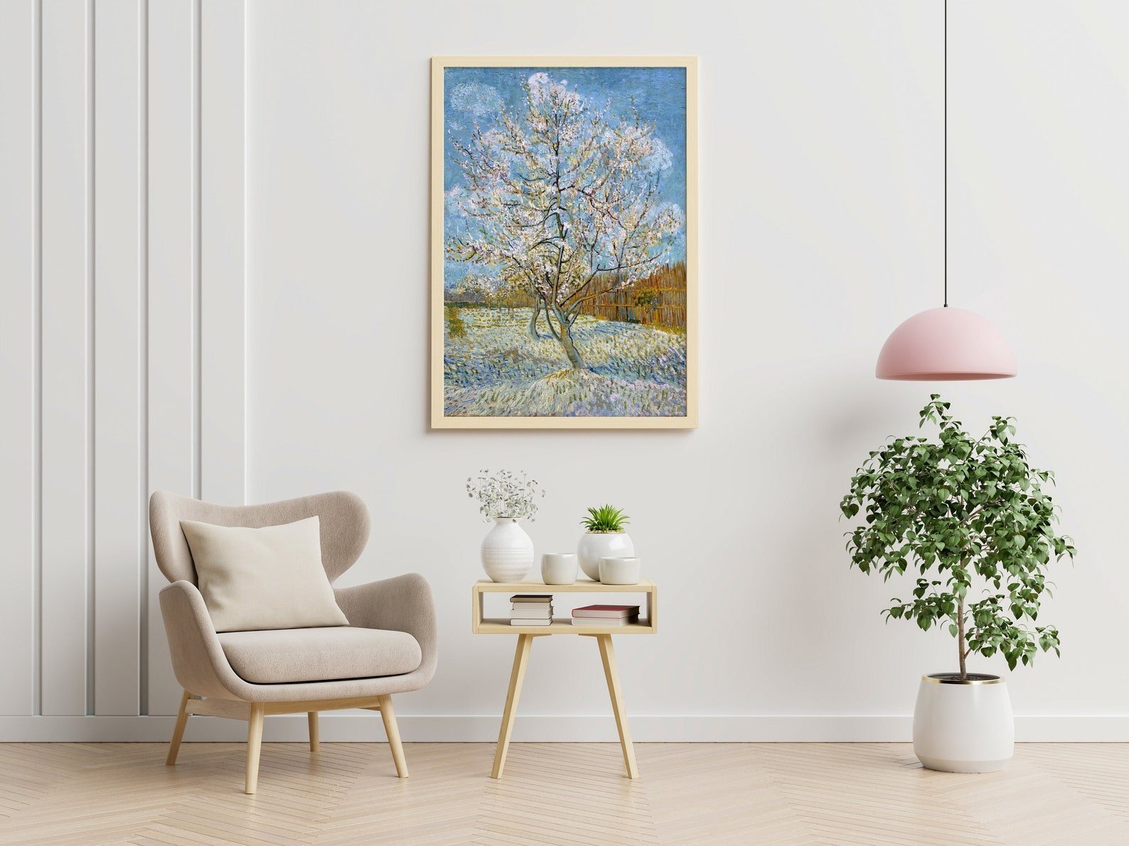 VINCENT VAN GOGH - Peach Tree In Blossom (Giclée Art Print) - Pathos Studio - Marketplace Listings