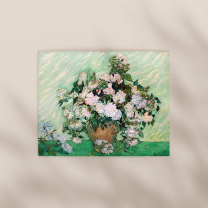 Vincent Van Gogh - Roses | Art Prints | Pathos Studio