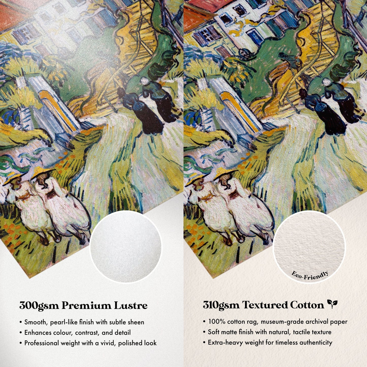 Vincent Van Gogh - Stairway At Auvers | Art Prints | Pathos Studio