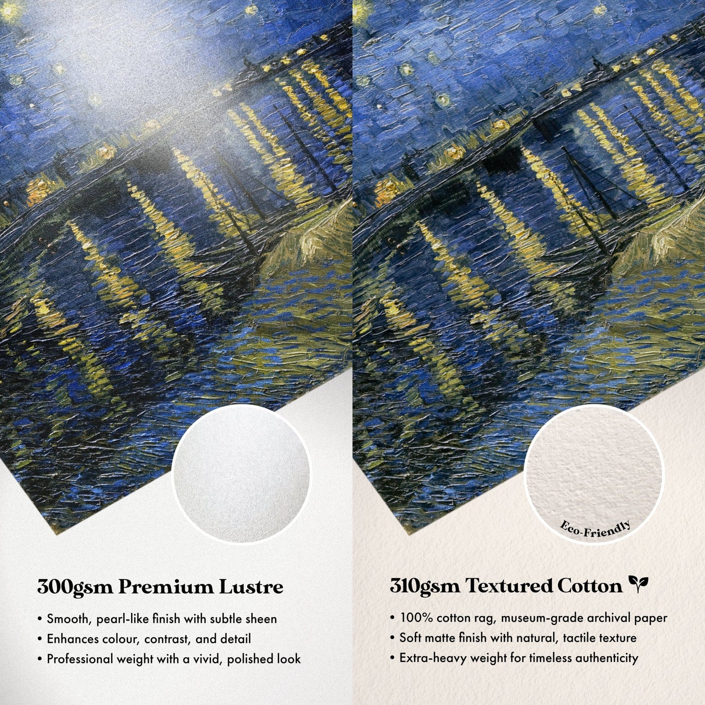 Vincent Van Gogh - Starry Night Over The Rhône | Art Prints | Pathos Studio