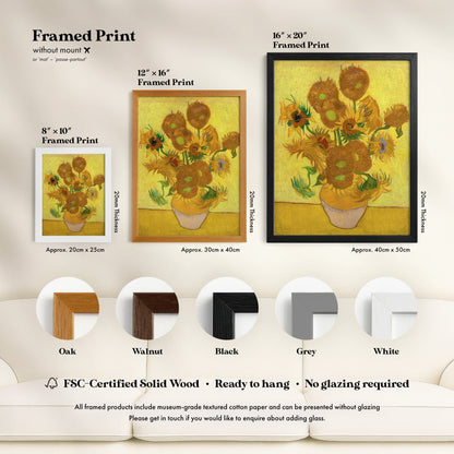 Vincent Van Gogh - Sunflowers | Art Prints | Pathos Studio