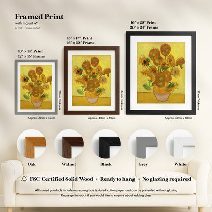 Vincent Van Gogh - Sunflowers | Art Prints | Pathos Studio