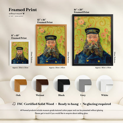 Vincent Van Gogh - The Postman / Joseph Roulin | Art Prints | Pathos Studio