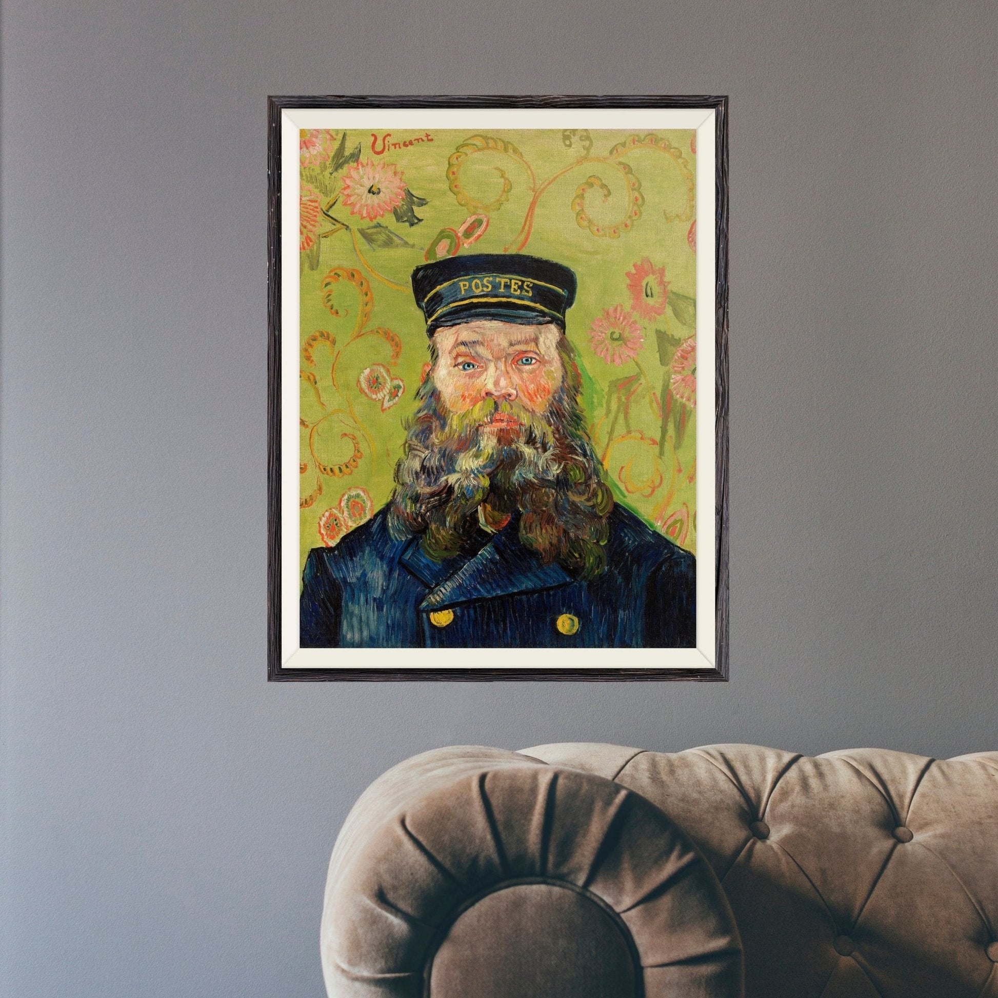 VINCENT VAN GOGH - The Postman / Joseph Roulin (Giclée Art Print) - Pathos Studio - Marketplace Listings