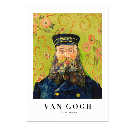 VINCENT VAN GOGH - The Postman (Poster Style) (Giclée Art Print) - Pathos Studio - Marketplace Listings