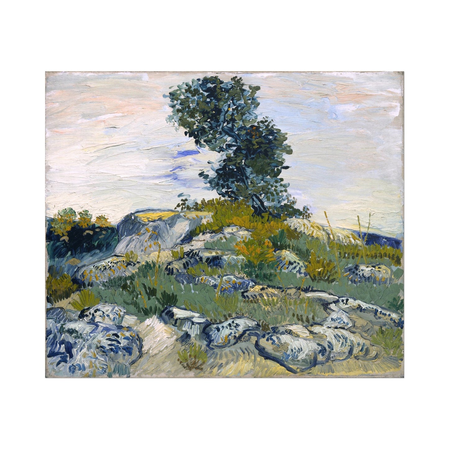 VINCENT VAN GOGH - The Rocks - Pathos Studio - Art Prints