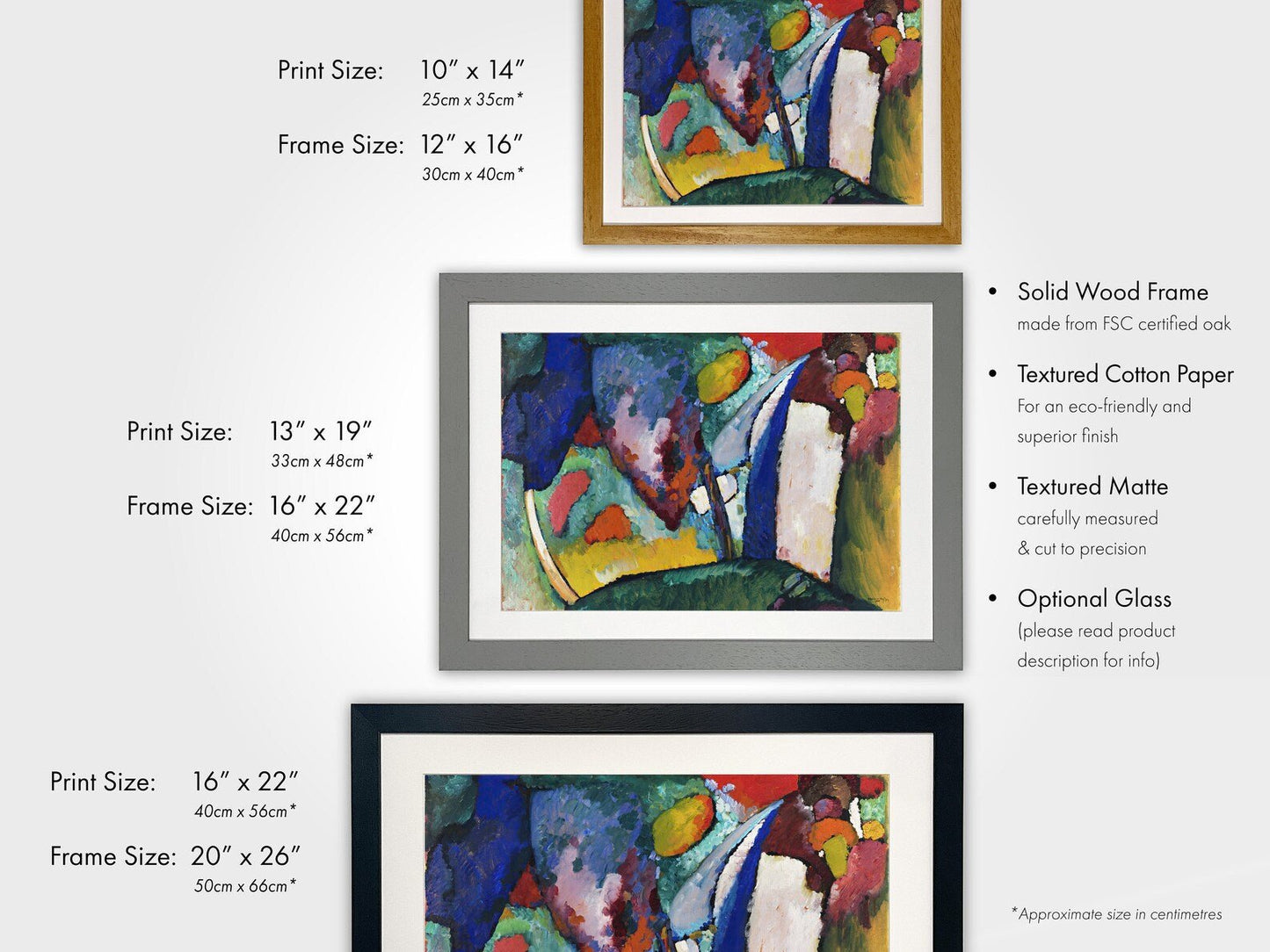 WASSILY KANDINSKY - The Waterfall - Pathos Studio - Art Prints